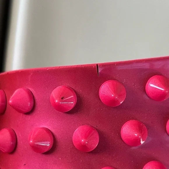 Christian Louboutin Pink Donna StuddedPool Fun Platform Sandals Sz. 38​​​​